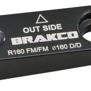 ADAPTADOR PINZA FRENOS FLATNOUNT (BRAKO) 140/160 TRASERO