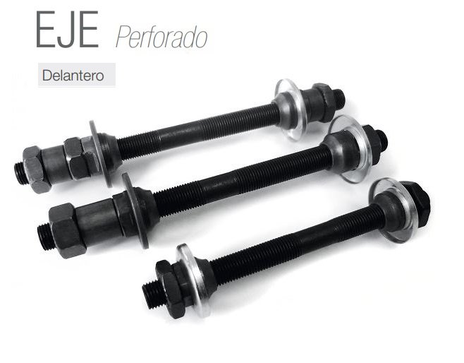 EJE RUEDA DELANTERO - QR - 109X8MM