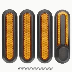 JUEGO EMBELLECEDORES XIAOMI M365/PRO, NEGRO CON PEGATINA REFLEX