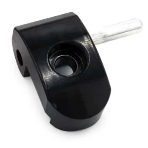 UÑA DE ALUMINIO NEGRA CON PASADOR 5MM - UNIDAD