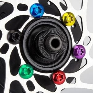 TORNILLOS DISCO DE FRENO - ROJO/AZUL/AMARILLO/TORNASOL - 12 TORNILLOS